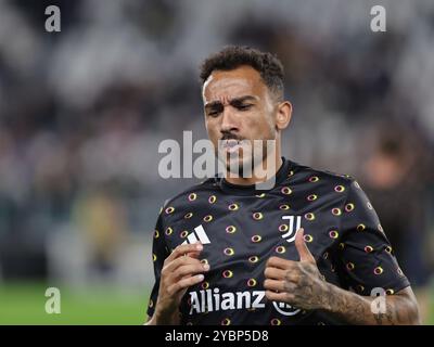 Turin, Italien. Oktober 2024. Danilo nimmt am 19. Oktober 2024 am Spiel der Serie A 2024-2025 zwischen Juventus und Lazio in Turin Teil. (Foto: Loris Roselli) Credit: NurPhoto SRL/Alamy Live News Stockfoto