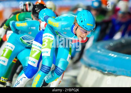 Amsterdam, Niederlande. Oktober 2024. AMSTERDAM, NIEDERLANDE - 19. OKTOBER: Während des Marathon Cup 1 - 52e Jaap Eden Trofee in Jaap Eden IJsbaan am 19. Oktober 2024 in Amsterdam, Niederlande. (Foto von Douwe Bijlsma/Orange Pictures) Credit: Orange Pics BV/Alamy Live News Stockfoto