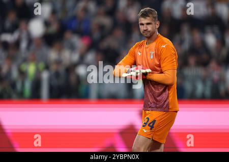 Turin, Italien. Oktober 2024. l24 von l24#2 sieht beim Spiel der Serie A zwischen Juventus FC und SS Lazio am 19. Oktober 2024 im Allianz Stadion in Turin, Italien, an. Quelle: Marco Canoniero/Alamy Live News Stockfoto