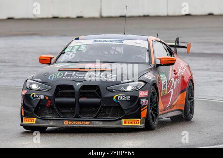 Hockenheim, Deutschland. Oktober 2024. Philip Wiskirchen (DE), (BMW, ME Motorsport), 18.10.2024, Hockenheim (Deutschland), Motorsport, ADAC GT4 Germany, Hockenheimring 2024 Credit: dpa/Alamy Live News Stockfoto