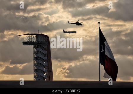 Austin, USA. Oktober 2024. Atmosphäre des Kreislaufs. 19.10.2024. Formel-1-Weltmeisterschaft, Rd 19, Grand Prix der Vereinigten Staaten, Austin, Texas, USA, Sprint und Qualifikationstag. Das Foto sollte lauten: XPB/Alamy Live News. Stockfoto