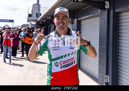 Phillip Island, Victoria, Australien. Oktober 2024. Thomas Randle, der Supersportfahrer von Tickford Racing, war am Sonntag beim Qatar Airways Australian Motorcycle Grand Prix 2024 bei der MotoGP dabei. (Kreditbild: © James Forrester/ZUMA Press Wire) NUR REDAKTIONELLE VERWENDUNG! Nicht für kommerzielle ZWECKE! Stockfoto