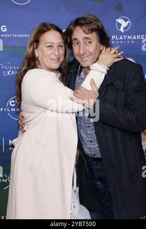 Dieter Landuris und Natascha Landuris bei der Berliner Premiere von MUeNTER & KANDINSKY im Zoo Palast in Berlin am 18. Oktober 2024 Stockfoto