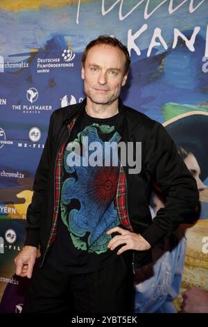 Mark Waschke bei der Berliner Premiere von MUeNTER & KANDINSKY im Zoo Palast in Berlin am 18. Oktober 2024 Stockfoto