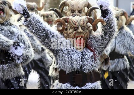 Große schwäbisch-alemannische Karnevalsparade Stockfoto