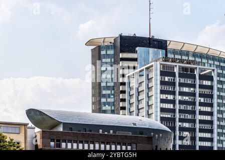 Berlin, 29. Juli 2019: Bürogebäude der Rocket Internet SE in Berlin Mitte, Europa Stockfoto