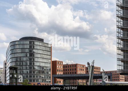 Berlin, 28. Juli 2019: Blick auf den Potsdamer Platz, Europa Stockfoto