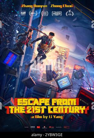 ESCAPE FROM THE 21ST CENTURY (2024) – Originaltitel: CONG 21 SHI JI AN QUAN che LI – Regie: YANG LI Stockfoto