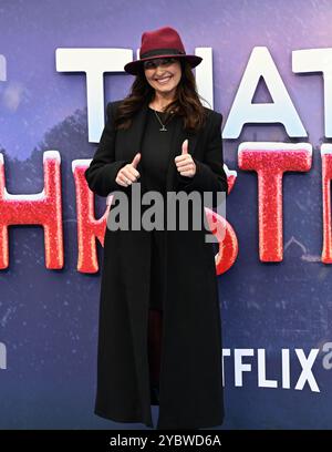 LONDON, GROSSBRITANNIEN. Oktober 2024. Emma Barton nimmt an der „That Christmas“ Headline Gala Teil – 68. BFI London Film Festival in London, Großbritannien. (Foto von 李世惠/siehe Li/Picture Capital) Credit: Siehe Li/Picture Capital/Alamy Live News Stockfoto