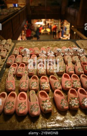 Clogs in Amsterdam Stockfoto