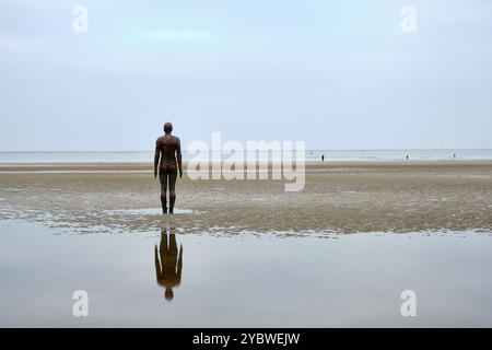 Anthony Gormley ist der andere Ort Stockfoto