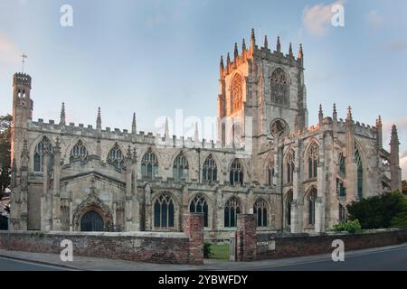 Beverley Minster in Beverley, East Riding von Yorkshire, Kirche von England. Es ist eine der größten Kirchen in Großbritannien Stockfoto