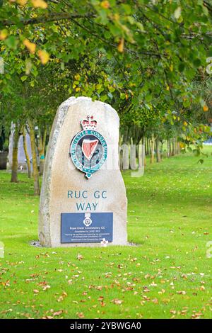 RUC Memorial im National Memorial Arboretum, Alrewas bei Lichfield, Staffordshire, England, Vereinigtes Königreich Stockfoto