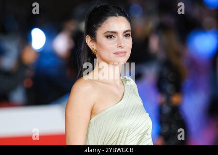 Raha Rahbari besucht den roten Teppich für „Reading Lolita in Teheran“ während des 19. Rom Film Festivals im Auditorium Parco Della Musica in Rom. (Foto: Davide Di Lalla / SOPA Images/SIPA USA) Stockfoto