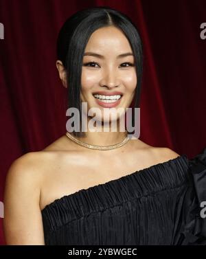 Anna Sawai kommt am Samstag, den 19. Oktober 2024, zur 4. Jährlichen Academy Museum Gala im Academy Museum of Motion Pictures in Los Angeles, KALIFORNIEN. (Foto: Sthanlee B. Mirador/SIPA USA) Stockfoto