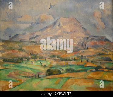 Mont Sainte-Victoire 1888 Paul Cezanne Stockfoto