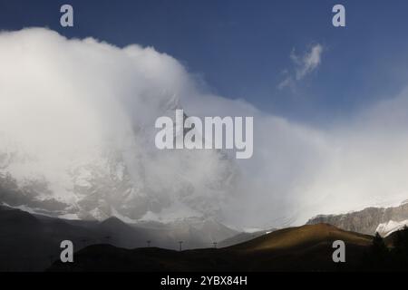 Breul - Matterhorn, Matterhorn, Cervinia, italia Stockfoto