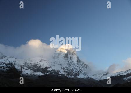 Breul - Matterhorn, Matterhorn, Cervinia, italia Stockfoto