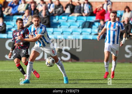 Kilmarnock, Großbritannien. Oktober 2024. Kilmarnock fc spielte gegen den Rangers FC in der schottischen Premiership, 1. Phase, in ihrem Heimatland Rugby Park, Kilmarnock, Ayrshire, Schottland, UK. Das Finale war Kilmarnock 1:0-Rangers und das Siegtor wurde von MARLEY WATKINS, Kilmarnock 23, in 87 Minuten erzielt. Quelle: Findlay/Alamy Live News Stockfoto