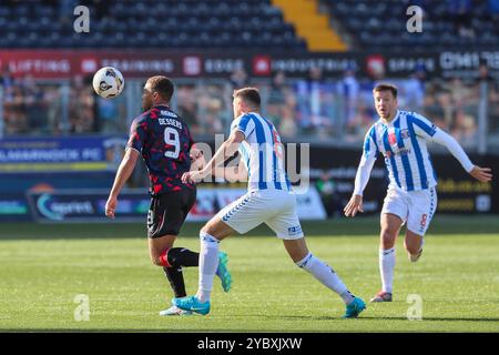 Kilmarnock, Großbritannien. Oktober 2024. Kilmarnock fc spielte gegen den Rangers FC in der schottischen Premiership, 1. Phase, in ihrem Heimatland Rugby Park, Kilmarnock, Ayrshire, Schottland, UK. Das Finale war Kilmarnock 1:0-Rangers und das Siegtor wurde von MARLEY WATKINS, Kilmarnock 23, in 87 Minuten erzielt. Quelle: Findlay/Alamy Live News Stockfoto