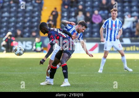 Kilmarnock, Großbritannien. Oktober 2024. Kilmarnock fc spielte gegen den Rangers FC in der schottischen Premiership, 1. Phase, in ihrem Heimatland Rugby Park, Kilmarnock, Ayrshire, Schottland, UK. Das Finale war Kilmarnock 1:0-Rangers und das Siegtor wurde von MARLEY WATKINS, Kilmarnock 23, in 87 Minuten erzielt. Quelle: Findlay/Alamy Live News Stockfoto