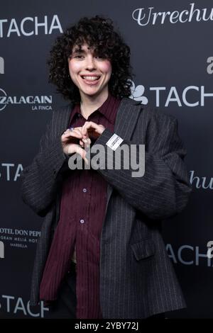 Madrid, Spanien. November 2023. Alice Wonder nimmt an der „Tacha Beauty“ Party zum 30. Jahrestag Teil, Fotoruf im U Zalacaín in Madrid. Quelle: SOPA Images Limited/Alamy Live News Stockfoto