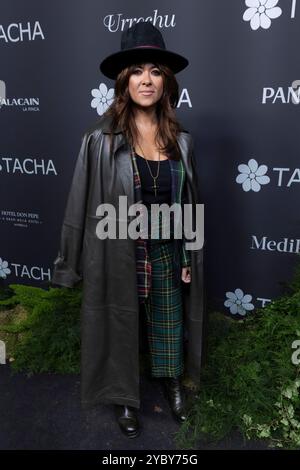Madrid, Spanien. November 2023. Vanesa Martin nimmt an der „Tacha Beauty“ Party zum 30. Jahrestag Teil, Fotoruf im U Zalacaín in Madrid. Quelle: SOPA Images Limited/Alamy Live News Stockfoto