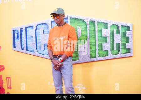 London, Großbritannien. Oktober 2024. Im Bild: Pharrell Williams nimmt an der Abschlussgala für Stück beim 68. BFI London Film Festival in der Royal Festival Hall in Southbank Teil. Quelle: Justin Ng/Alamy Live News Stockfoto