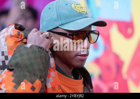 London, Großbritannien. Oktober 2024. Im Bild: Pharrell Williams nimmt an der Abschlussgala für Stück beim 68. BFI London Film Festival in der Royal Festival Hall in Southbank Teil. Quelle: Justin Ng/Alamy Live News Stockfoto