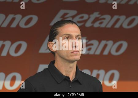 Sao Paulo, Brasilien. Oktober 2024. Trainer Filipe Luís (Flamengo), Spiel zwischen Corinthians und Flamengo (RJ), gültig für das Halbfinale der Brasilianischen Meisterschaft (Copa do Brasil 2024). Neo Quimica Arena Corinthians Stadium in Sao Paulo. Diesen Sonntag, am 20. Oktober 2024. Quelle: Saulo Dias/Alamy Live News Stockfoto