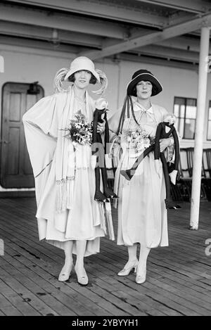 Norma Talmage, Norma Talmadge (1894–1957) US-amerikanische Stummfilmstar Constance Alice Talmadge (1898–1973). Constance Talmage (1898–1973), US-amerikanischer Stummfilmstar Stockfoto