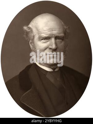 Thomas Hughes (1822–1896) englischer Autor Stockfoto