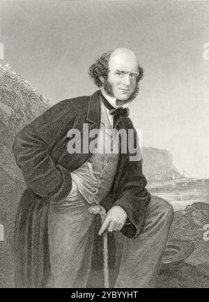 Thomas Hughes (1822–1896) englischer Autor Stockfoto