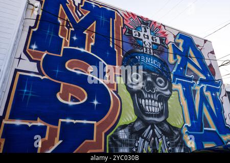 Los Angeles, USA. Juni 2024. Venice Beach California Graffiti. Stockfoto