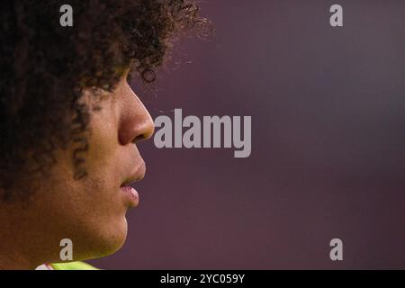 Anrie Chase, VFB 45 im Spiel FC BAYERN MÜNCHEN - VFB STUTTGART 4-0 am 19. Oktober 2024 in München. Saison 2024/2025, 1.Bundesliga, FCB, München, Spieltag 7, 7.Spieltag Fotograf: Peter Schatz - DFL-VORSCHRIFTEN VERBIETEN JEDE VERWENDUNG VON FOTOGRAFIEN als BILDSEQUENZEN und/oder QUASI-VIDEO - Stockfoto