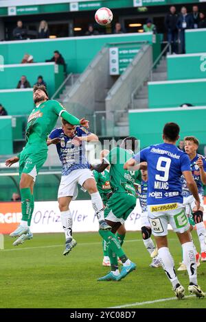 Wien, Österreich. Oktober 2024. WIEN, ÖSTERREICH - 20. OKTOBER: Dion Beljo von Rapid während des Admiral-Bundesliga-Spiels zwischen SK Rapid und TSV Egger Glas Hartberg im Allianz Stadion am 20. Oktober 2024 in Wien.241020 SEPA 29 062 - 20241020 PD17430 Credit: APA-PictureDesk/Alamy Live News Stockfoto