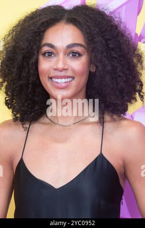 London, Großbritannien. Oktober 2024. Im Bild: Adelle Tracey nimmt an der Abschlussgala für Stück beim 68. BFI London Film Festival in der Royal Festival Hall in Southbank Teil. Quelle: Justin Ng/Alamy Live News Stockfoto