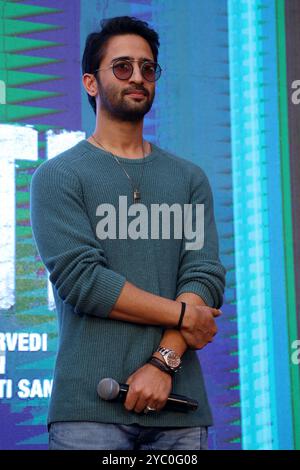 Der Bollywood-Schauspieler Shaheer Sheikh wirbt am 21. Oktober 2024 in Jaipur, Rajasthan, Indien, für seinen Film Do Patti. (Foto von Vishal Bhatnagar/NurPhoto)0 Credit: NurPhoto SRL/Alamy Live News Stockfoto