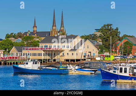 Charlottetown Uferpromenade, Prince Edward Island, Kanada Stockfoto