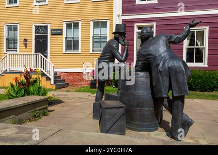 John Hamilton Greys Monument, Charlottetown, Prince Edward Island, Kanada Stockfoto