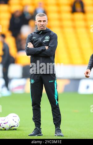 Wolverhampton, Großbritannien. August 2024. Gary O’Neil, Manager von Wolves während des Premier League-Spiels zwischen Wolverhampton Wanderers und Manchester City in Molineux, Wolverhampton am Sonntag, den 20. Oktober 2024. (Foto: Gustavo Pantano | MI News) Credit: MI News & Sport /Alamy Live News Stockfoto