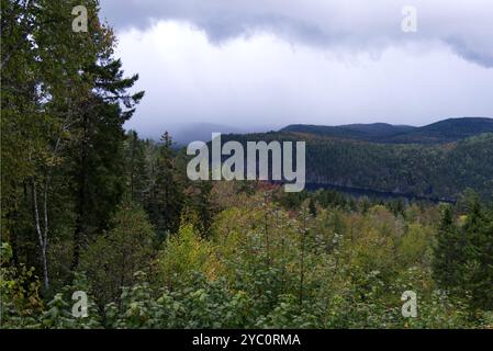 La Mauricie Nationalpark - Vide-Bouteille Stockfoto