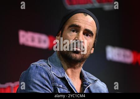 Colin Farrell besucht HBO's THE PENGUIN: Extended Sneak Peek and Conversations with Colin Farrell, Cast and Creatives am 1. Tag der New York Comic Con Stockfoto