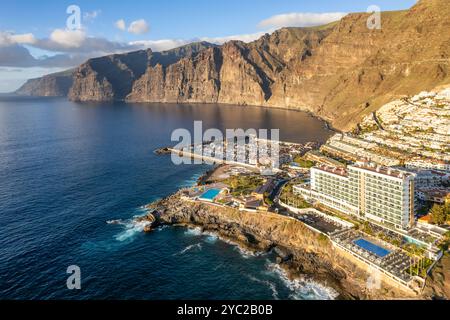 Landschaft der Los Gigantes auf Teneriffa, Spanien Stockfoto