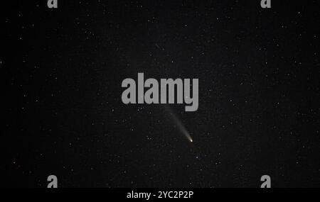 Komet C/2023 A3 (Tsuchinshan-ATLAS) Stockfoto