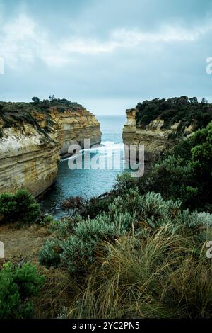 Loch Ard Gorge Lookout, Port Campbell National Park, Great Ocean Road, Victoria, Australien Stockfoto