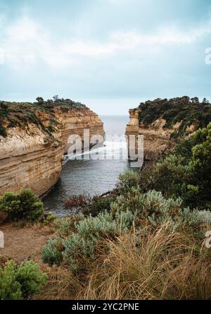 Loch Ard Gorge Lookout, Port Campbell National Park, Great Ocean Road, Victoria, Australien Stockfoto