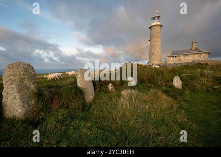 Lundy Island im Bistol Channel Stockfoto