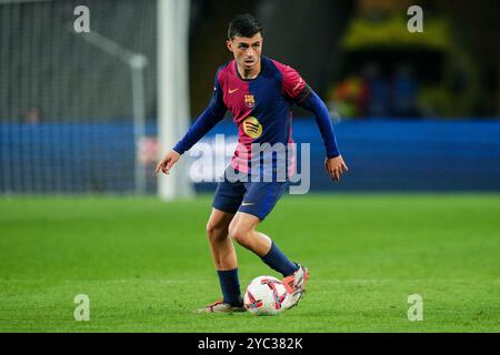 Barcelona, Spanien. Oktober 2024. Pedro Gonzalez Pedri vom FC Barcelona während des La Liga EA Sports Spiels zwischen dem FC Barcelona und Sevilla FC spielte am 20. Oktober 2024 im Lluis Companys Stadion in Barcelona, Spanien. (Foto: Bagu Blanco/PRESSINPHOTO) Credit: PRESSINPHOTO SPORTS AGENCY/Alamy Live News Stockfoto