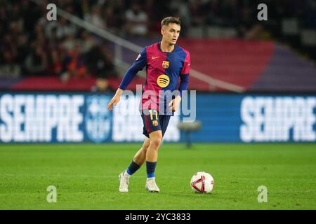Barcelona, Spanien. Oktober 2024. Marc Casado vom FC Barcelona während des La Liga EA Sports Spiels zwischen dem FC Barcelona und Sevilla FC spielte am 20. Oktober 2024 im Lluis Companys Stadion in Barcelona, Spanien. (Foto: Bagu Blanco/PRESSINPHOTO) Credit: PRESSINPHOTO SPORTS AGENCY/Alamy Live News Stockfoto